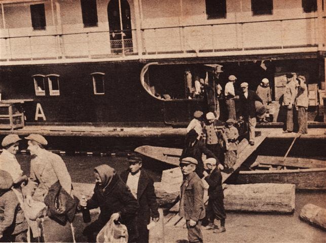 1937 inmigrantes polacos puerto de Wanda